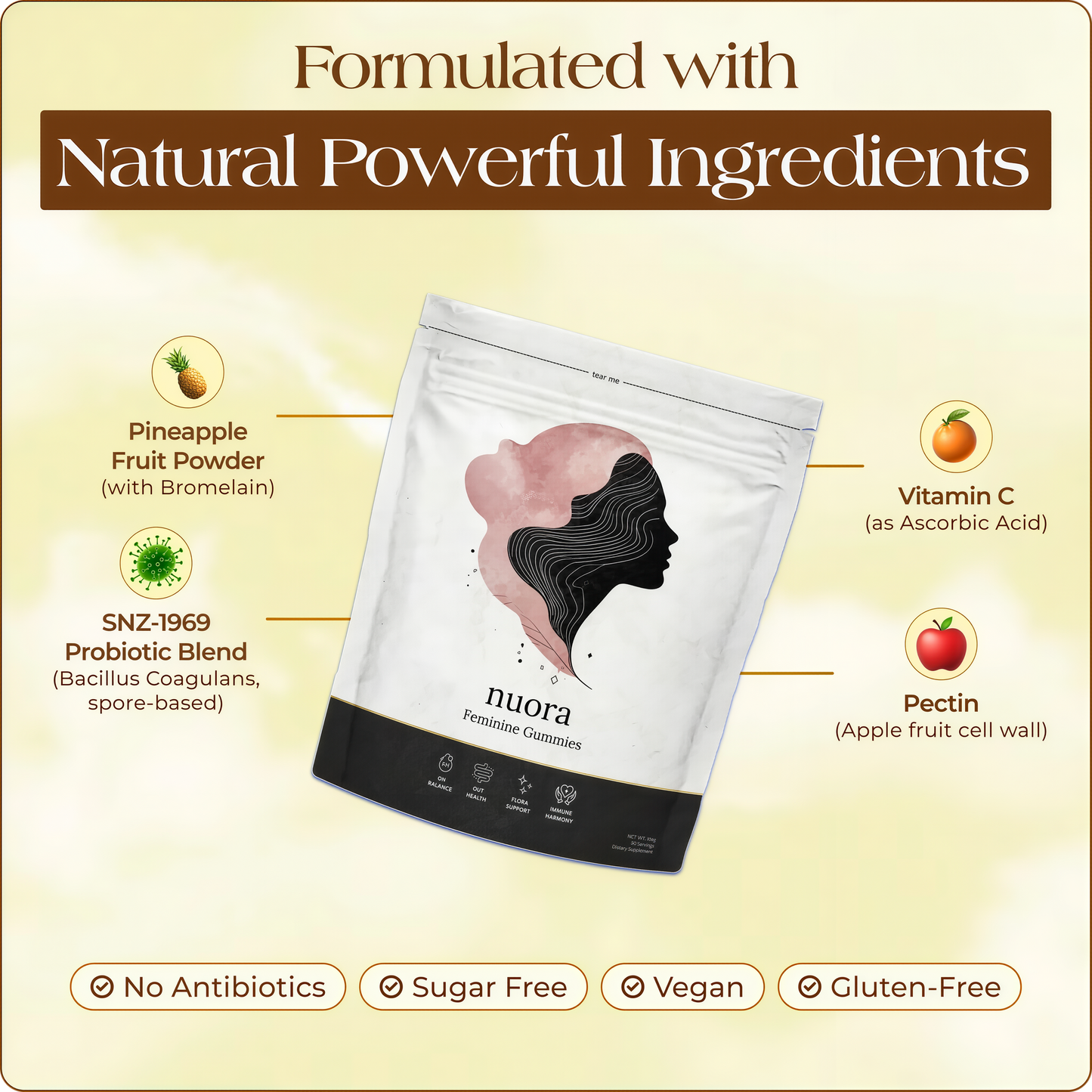 Nuora Vaginal Probiotic - 100% Real